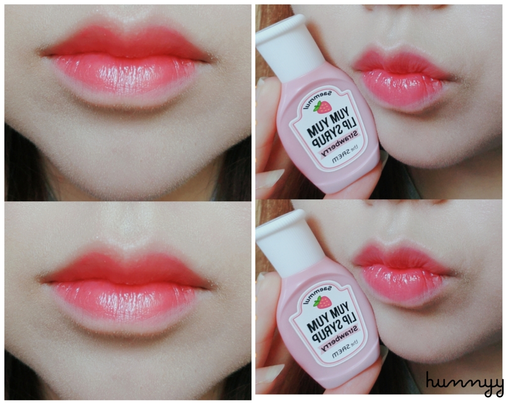 ::HUNNYY LIPS:: The Saem Lip Syrups Swatches!