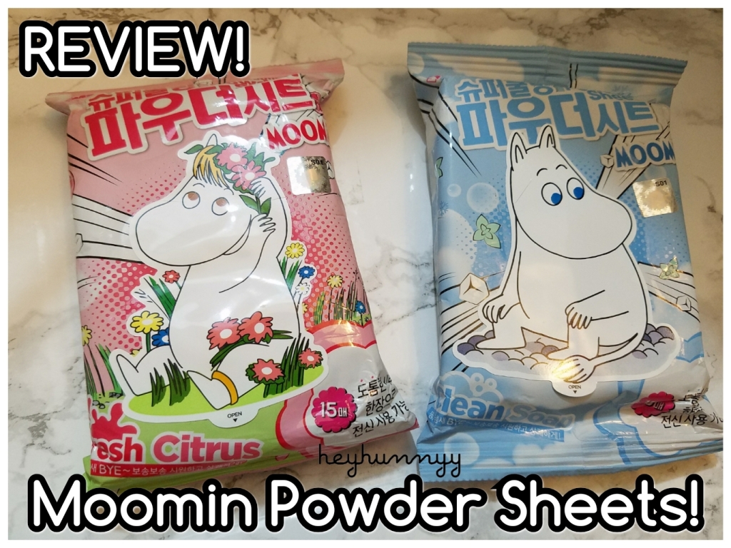 ::REVIEW:: MS44 Moomin Super Cooling Powder Sheet!